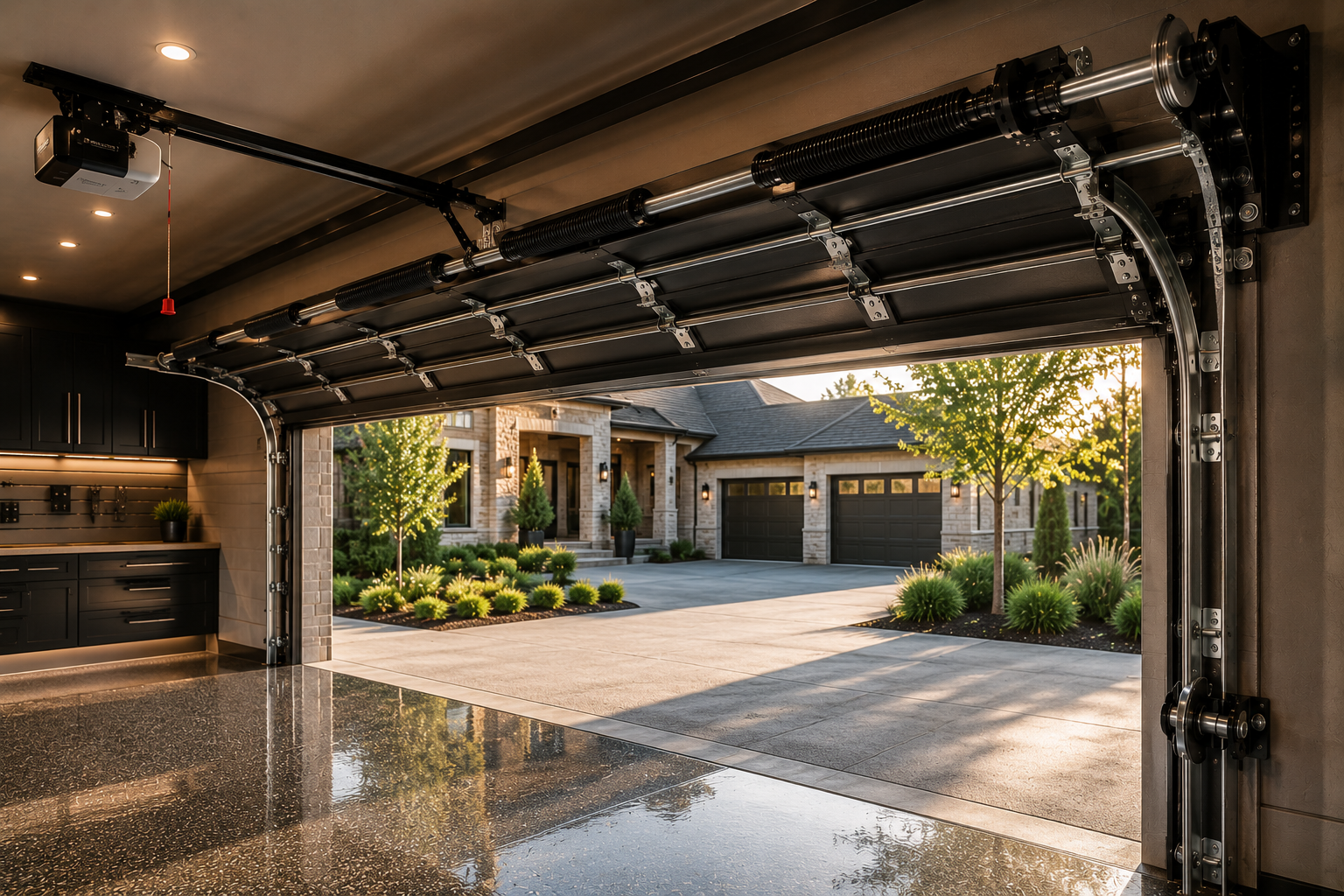 Garage door maintenance